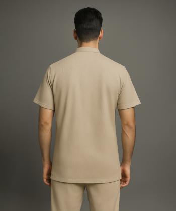 پیراهن آستین کوتاه مردانه بالون مدل 5593