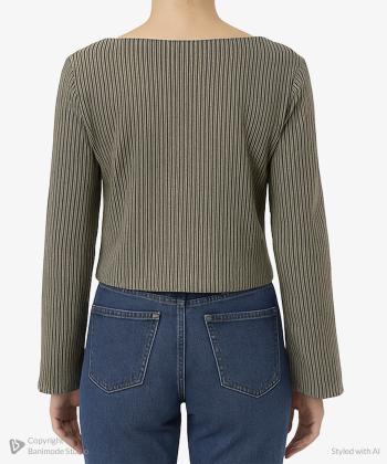 تيشرت آستين بلند زنانه آر ان اس كد 11032538