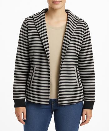 پالتو کوتاه كلاه دار زنانه آر ان اس كد 11122561