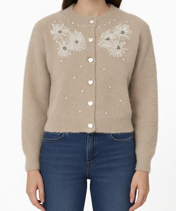 ژاکت بافت زنانه نارين مد كد 91431