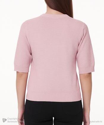 بلوز آستین کوتاه زنانه نارين مد كد 91392