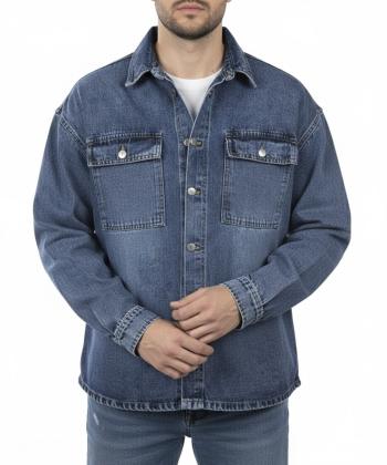 کت جین مردانه آر ان اس مدل 12122375