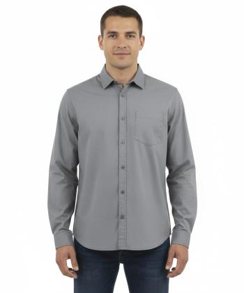 پیراهن نخی آستین بلند مردانه آر ان اس مدل 12202319