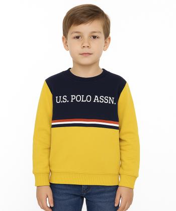 سویشرت پسرانه یو اس پولو کیدز مدل 4113B4