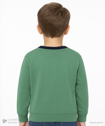 سویشرت پسرانه یو اس پولو کیدز مدل 4113B4