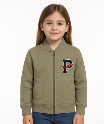 سویشرت دخترانه یو اس پولو کیدز مدل 5043B4