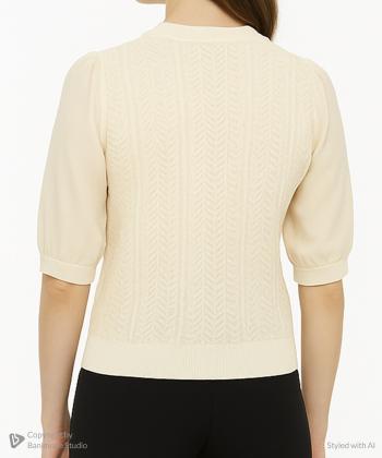 بلوز بافت زنانه نارين مد كد 91403