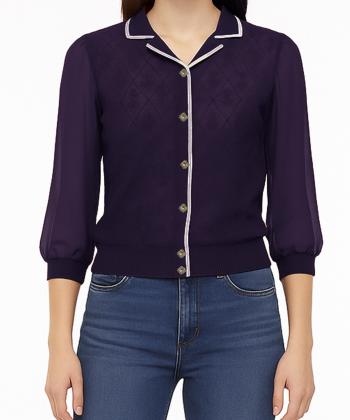 بلوز بافت زنانه نارين مد كد 91424