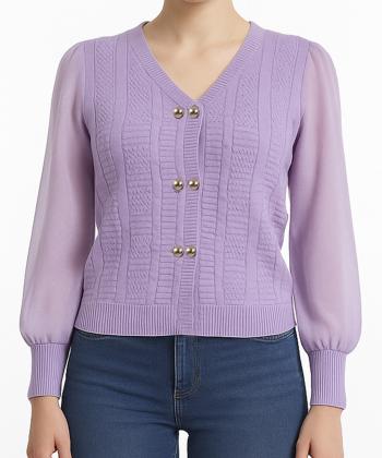 بلوز بافت زنانه نارين مد كد 91401