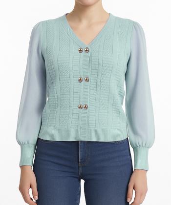 بلوز بافت زنانه نارين مد كد 91401