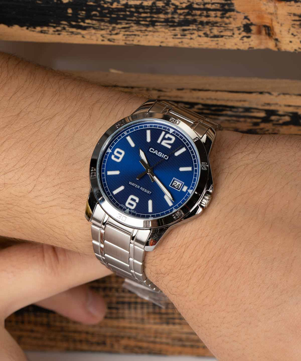 ساعت مچی مردانه کاسیو Casio مدل MTP-V004D-2BUDF