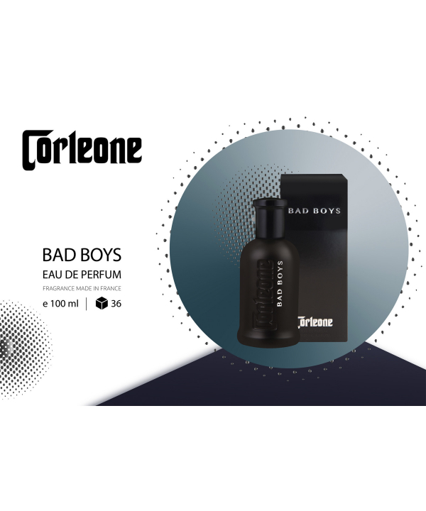 ادوپرفیوم کورلئونه مدل BAD BOYS حجم 100 میلی لیتر