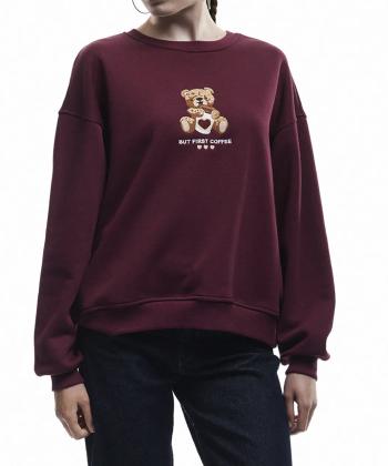 سویشرت  زنانه کوتون مدل 6WAL10106IK