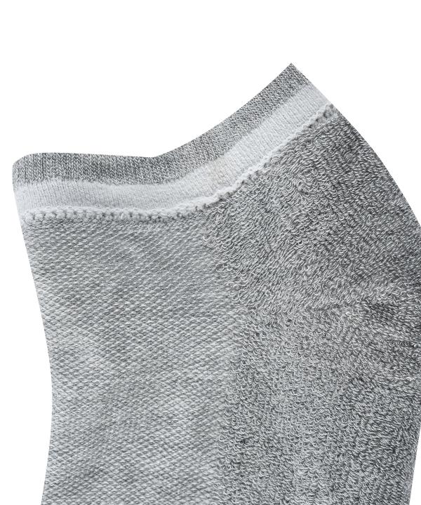 UNIPRO MEN-LOW CUT PERFORMANCE SOCKS-MELANGE LIGHT GREY