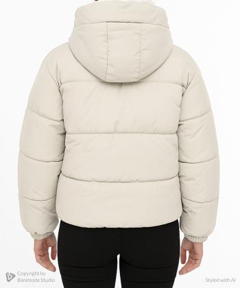 کاپشن کلاه دار زنانه ریس مدل 1176006