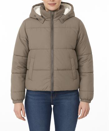 کاپشن کلاه دار زنانه ریس مدل 1176006