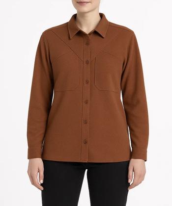 شومیز آستین بلند زنانه هاليدي كد C60615