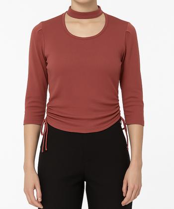 بلوز آستین کوتاه زنانه هاليدي كد C92901