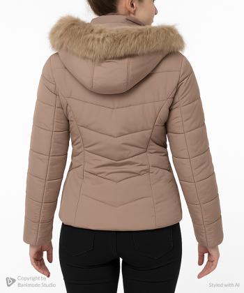 كاپشن کلاه دار زنانه پيركاردين كد JUM4406090