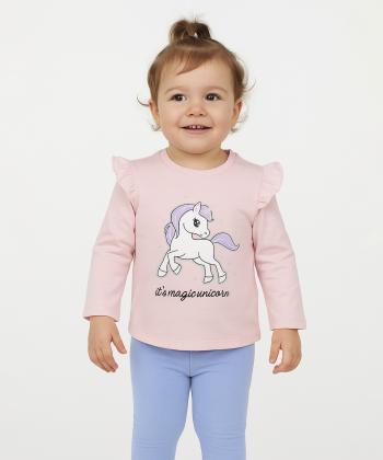 تيشرت آستين بلند نوزاد دخترانه كوتون كد 6WMG10119AK