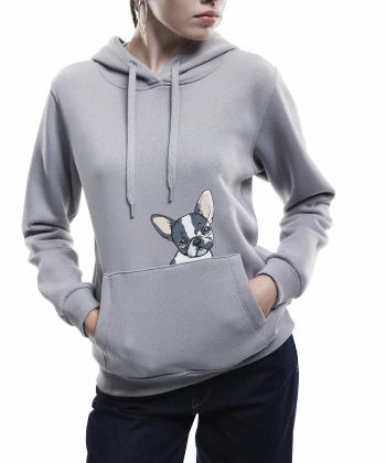 سویشرت کلاه دار زنانه کوتون مدل 6WAL10153IK