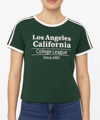 تیشرت آستین کوتاه زنانه كوتون مدل 6WAL10372IK