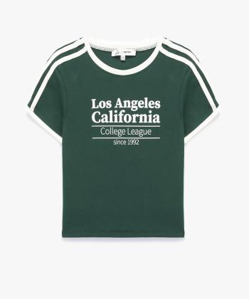 تیشرت آستین کوتاه زنانه كوتون مدل 6WAL10372IK