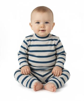 ست تیشرت و شلوار نوزاد آدمک مدل 1190611