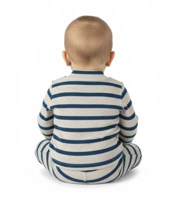 ست تیشرت و شلوار نوزاد آدمک مدل 1190611