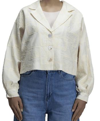 شومیز آستین بلند زنانه سرژه مدل 216646