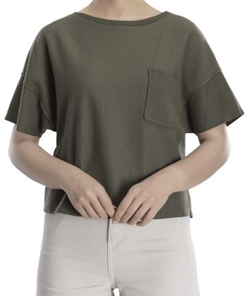 بلوز آستین کوتاه زنانه سرژه مدل 243103