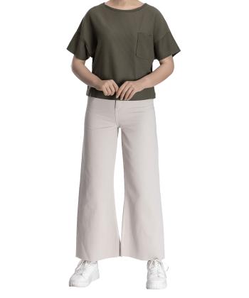 بلوز آستین کوتاه زنانه سرژه مدل 243103