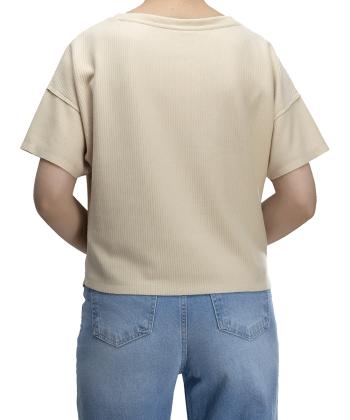 بلوز آستین کوتاه زنانه سرژه مدل 243103