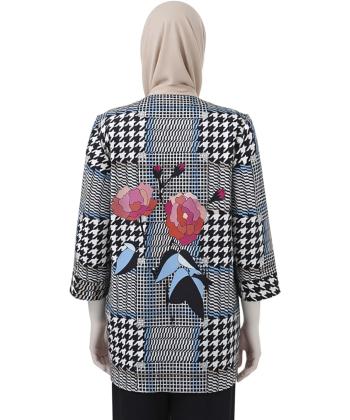 مانتو کتی کوتاه زنانه کوکومو مدل co24b