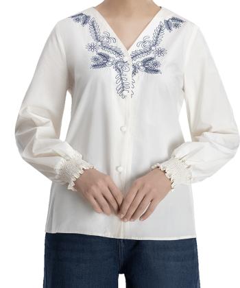 شومیز آستین بلند زنانه سرژه كد 204665