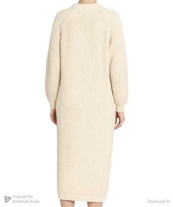 مانتو بلند بافت زنانه مانگ كد 7700080113