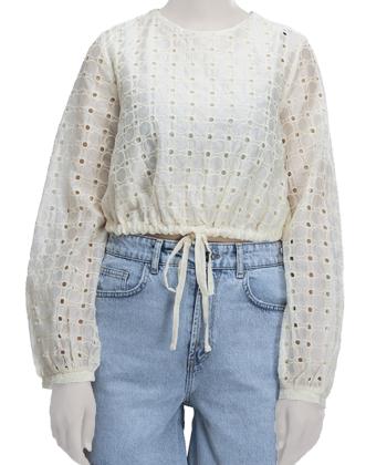 بلوز آستین بلند زنانه سرژه مدل 204670