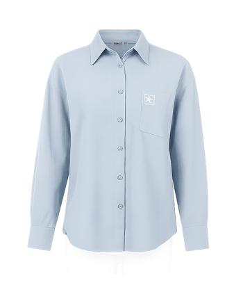 شومیز لینن آستین بلند زنانه سرژه مدل 207379