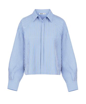 شومیز لینن آستین بلند زنانه سرژه مدل 207383