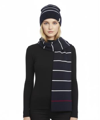 ست کلاه و شال گردن تارتن مدل 81211200121