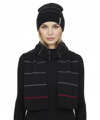 ست کلاه و شال گردن تارتن مدل 81211200121