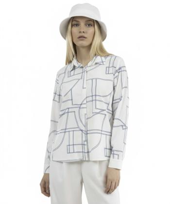 شومیز آستین بلند زنانه تولیکا مدل 32965