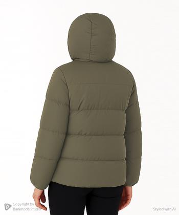 کاپشن کلاه دار زنانه جوتی جینز مدل 54722600