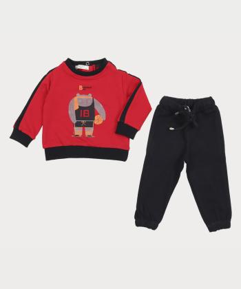 ست سویشرت آستين بلند و شلوار پسرانه پيانو كد 1993