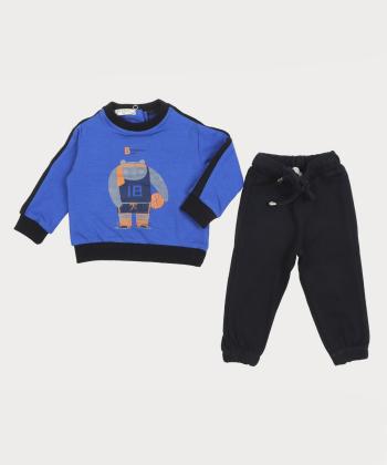 ست سویشرت آستين بلند و شلوار پسرانه پيانو كد 1993