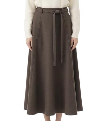 دامن بلند پشم زنانه سرژه مدل 210240