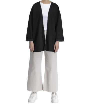 مانتو کژوال کوتاه زنانه سرژه مدل 216653