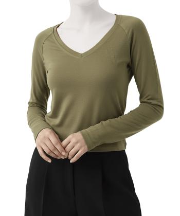 تیشرت آستین بلند زنانه سرژه مدل 243116