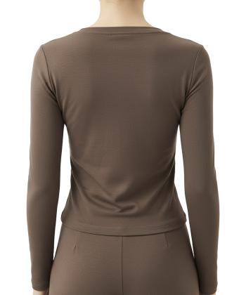 تیشرت آستین بلند زنانه سرژه مدل 243116