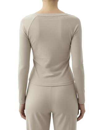 تیشرت آستین بلند زنانه سرژه مدل 243116